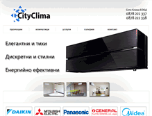 Tablet Screenshot of city-clima.com